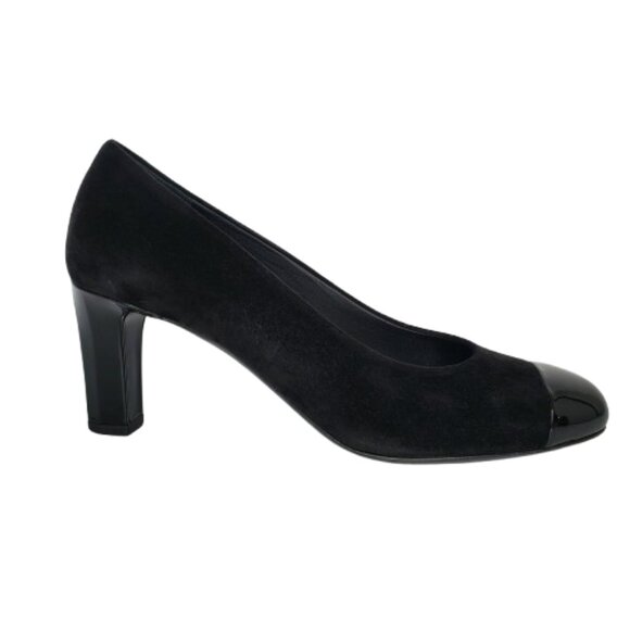 Chanel Cap Toe Suede Pumps Heels - Picture 1 of 9